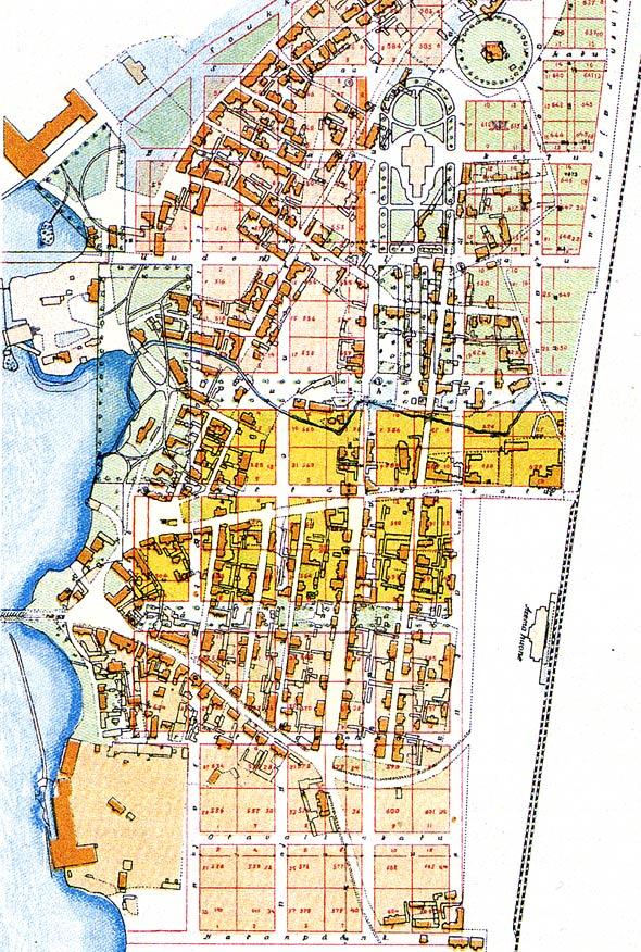 2.1.3 Rakennettu ympäristö Yhdyskuntarakenne Suunnittelualue sijaitsee Tampereen kaupungin keskustassa Kyttälän kaupunginosassa.
