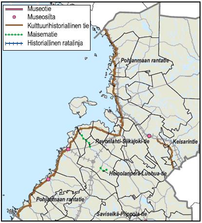 Varessäikän aluetta lähinnä sijaitsevat Karinkannan kohteet, Karinkannan mänty ja Törmälän luhti. Merikylänlahtea lähimmät kohteet ovat Hirvaskari ja Kurola sekä Kiviniitty.
