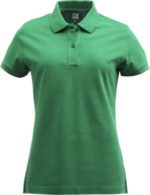 RIMROCK COTTON POLO LADIES Cutter & Buck 354411 35.00 EUR Naisten klassisen ajaton pikeepaita on kestävää puuvillaa. Moderni normaali leikkaus. Kaulus joustinneulosta ja nappilistassa kaksi nappia.