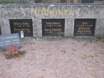 43 Toivo Tuominen 6.1.1893 13.11.1961 Syntyi Orimattilan Kuivannolla ja kuoli Helsingissä.