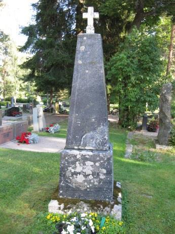 Luettelo tunnettujen orimattilalaisten hautamuistomerkeistä 1 Johan Granholm 6.3.1806 4.3.1880 Johan Granholm syntyi Pernajassa. Toimi pappina Juvalla, Pernajassa ja Loviisassa.