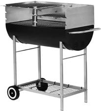 Tuulensuoja ruostumatonta terästä. Mitat: 960 x 460 x 100 mm. Paino: n. 20 kg.