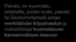 Enterprise Europe Network Finland Innovaatioiden kaupallistamisen kehittäminen PK-yrityksissä Innovation Expert