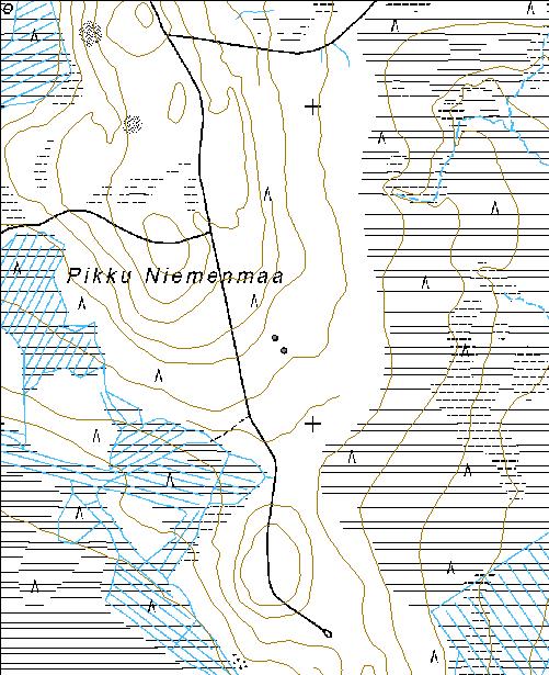 108 Kohdetyyppi: 9 Valmistuspaikat/työpaikat Copyright: Metsähallitus 2008