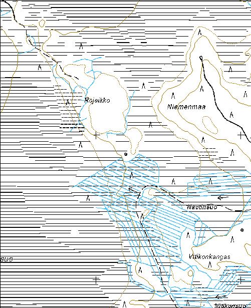 140 Kohdetyyppi: 1 Asuinpaikat Copyright: Metsähallitus 2008