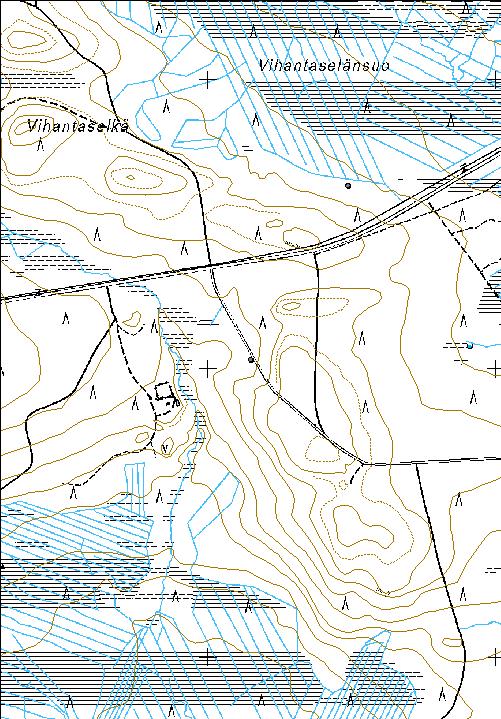 252 Kohdetyyppi: 9 Valmistuspaikat/työpaikat Copyright: Metsähallitus 2008