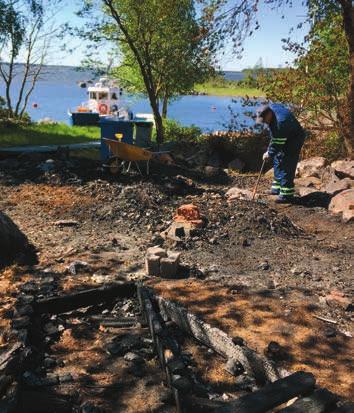 Saimaan virkistysalueyhdistyksen omistaman Rokansaaren virkistysalueen mökkien vuokraustoiminta hoidetaan yhdistyksen puolesta. Rokansaaren mökkien siivoustalkoot järjestettiin 28.5.