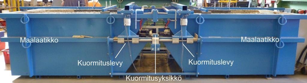 38 3 KOKEELLINEN TUTKIMUS Siltasimulaattori-koelaitteisto sijaitsee Tampereen teknillisen yliopiston rakennushallissa.