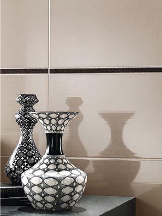 Intreccio Nut brown Lilac Mosaico Inciso