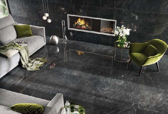 Nero Imperiale 60x120 cm matt.