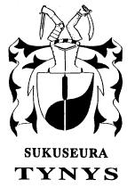 Sukuseura Tynys ry Perustettu vuonna 1992 LEHDEN TOIMITUS Tonja Hatara p. 040 761 8747 tonja@pp.inet.fi Aineisto lehteen mieluiten sähköpostitse (kuvat jpg-tiedostoina).