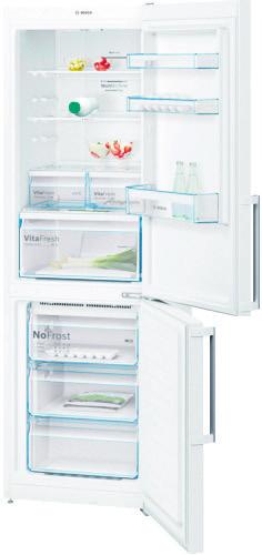 MultiFlow-ilmankierto puhaltaa viileää ilmaa, jolloin lämpötila kaikkialla jääkaapissa on tasaisen viileä.