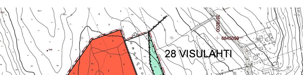 0962 VT5 VISULAHDEN ETL Mikkelin kaupunki Asemakaavan muutos selostus / ehdotusvaihe 13.12.2016 Ajantasa-asemakaava Asemakaava: Kaava-alueella on voimassa 17.11.2008 hyväksytty Itäportin asemakaava.