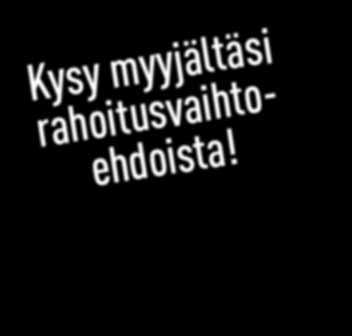 Asennuksen hinta puolestaan on keittiökohtainen ja riippuu keittiön koosta sekä työmäärästä. Kysy myyjältäsi rahoitusvaihtoehdoista!