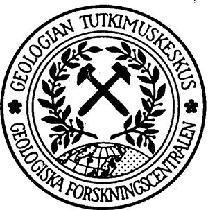 GEOLOGIAN TUTKIMUSKESKUS Malmiosasto M 19/3042/94/1 3042 01 D VEHKALAHTI Kari A. Kinnunen 16.8.