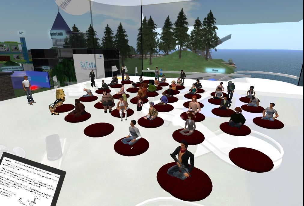 Case: Metropolian Second Life -pilotti Haasteet opettajalle etäluennolla Lähtötaso kaikille ei 3D-ympäristö ole tuttu Käyttöliittymä Useita