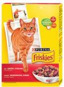 FRISKIES Indoor Cats Kanaa ja lisättyjä Vihanneksia 1,5 kg 6 x 1,5 kg 12151273 FRISKIES Sterilized Cats Lohta ja