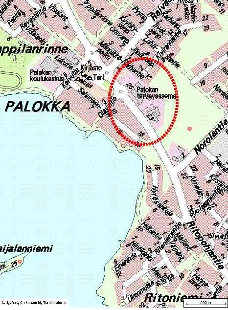 A S E M A K A A V A N S E L O S T U S 41. KAUPUNGIN OSAN VIRKISTYS- JA KATUALUEEN MUUTOS JA 47.