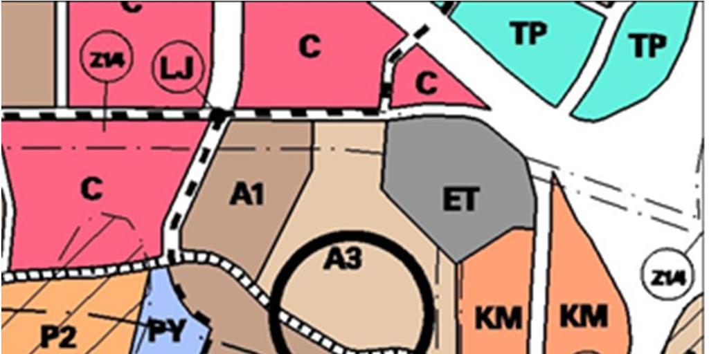 Osallistumis- ja arviointisuunnitelma / nro 002285, 14.3.2016 sivu3 Yleiskaava (Kv 17.12.2007) Alue on yleiskaavassa pientaloaluetta (A3).