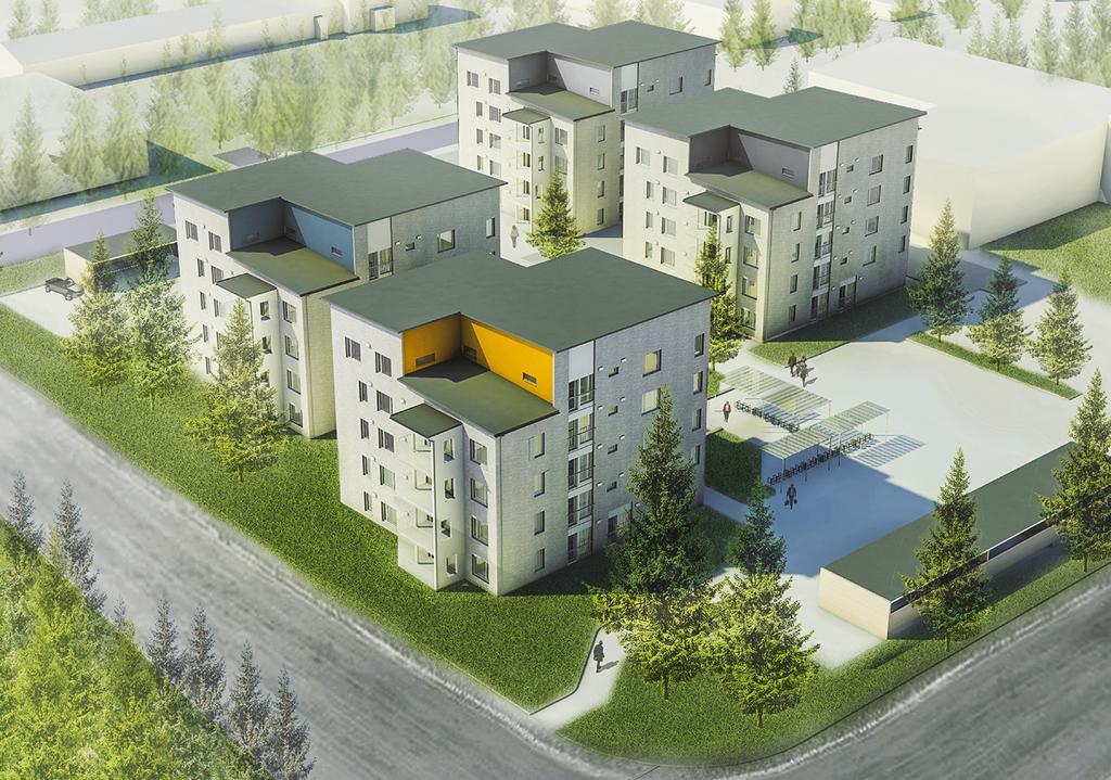 AUNTOYHTIÖ Asunto Oy Oulun Kultarousku 10, 90650 Oulu Kohde muodostuu Kynsilehdon kaupunginosaan sijoittuvasta yhdestä viisikerroksisesta kerrostalosta, jossa on yhteensä 27 asuntoa.