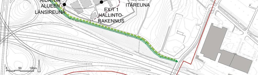 Asemakaavan suunnittelun yhteydessä tutkitaan, olisiko Lempääläntien ja Särkijärvenkadun väliin mahdollista rakentaa uusi jalankulku-
