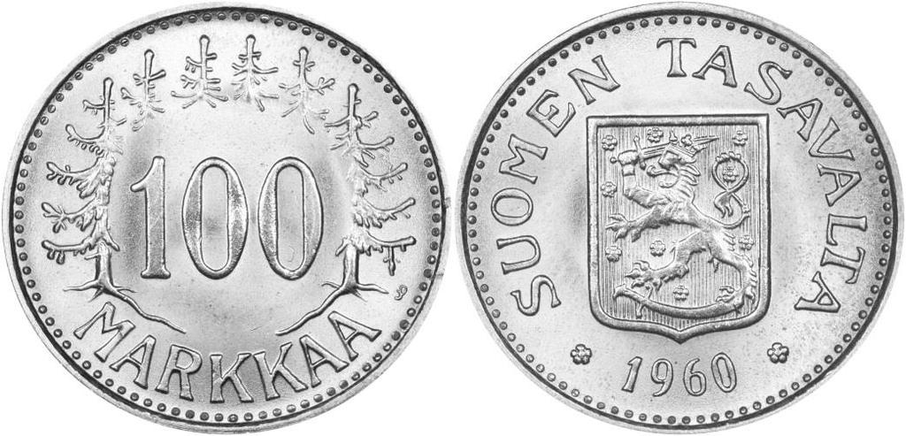 1957 28,1 % devalvaatio, markka