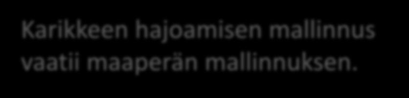 Hiilitaseketju GPP NPP Karike Puustobiomassa Maaperä Bruttoprimäärituotos = Gross primary production GPP ilmaisee vasta ilmaston luoman kasvun muutoksien potentiaalin.