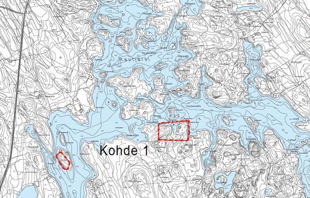 Selostusosa, LUONNOSVAIHE 7.3.2017 2 Kohde 1: Sikosaari, 178-422-2-21 (kuvassa vasemmalla) ja Kyytkallio, 178-422-2-14 (kuvassa oikealla) 1 PERUSTIEDOT 1.1 Suunnittelutilanne 1.