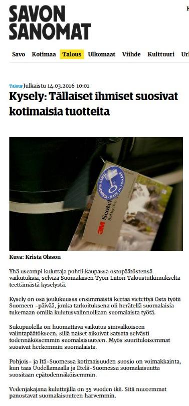 Etelä-Suomen Sanomat Iltalehti Itä-Savo