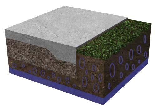 Laatan ollessa kosketuksissa kosteaan maaperään, se voi myös johtaa kapillaarikosteuden siirtymisen laattaan. Kellarikerroksessa laatat voivat joutua kosketukseen suoraan pohjaveden kanssa.