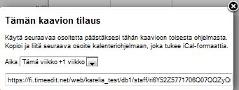 Sivu 4 / 9 Asetuksia (Näkymät, Väri, Tyyli jne.) voit muuttaa Sovita-linkistä. Älä käytä Tulosta-linkkiä. Sillä tulostetut työjärjestykset eivät ole ajantasaisia.