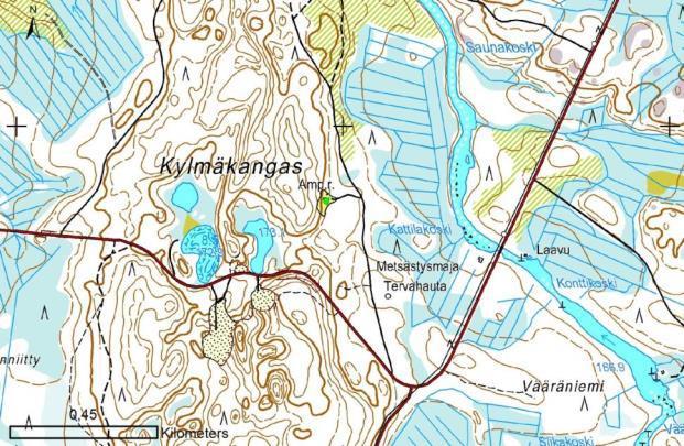 Liite 6 Numero: 12 Kunta: Kuhmo Haukelan erä ry:n ampumarata Osoite Lammasjärventie, Huoltotila Kylmäkangas Koordinaatti, itä 641942 Majoitustiloja läheisyydessä Koordinaatti, pohj.