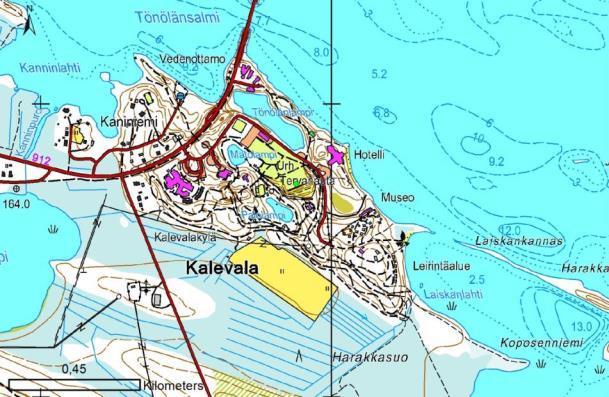 Liite 6 Numero: 14 Kunta: Kuhmo Kalevalan liikuntakeskuksen ampumarata Osoite Väinämöinen 10 Huoltotila Koordinaatti, itä 625881 Majoitustiloja läheisyydessä Koordinaatti, pohj.