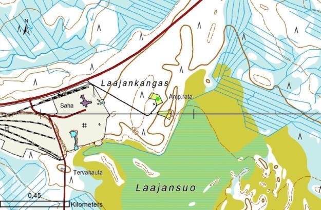 Liite 6 Numero: 26 Kunta: Paltamo Riistanhoitoyhdistyksen Laajankankaan ampumarata Osoite Vartiuksentie 62, Huoltotila Paltamo Koordinaatti, itä 555764 Majoitustiloja läheisyydessä Koordinaatti, pohj.