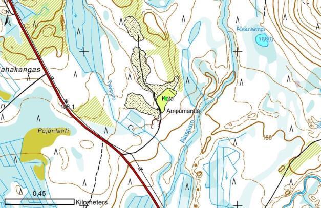 Liite 6 Numero: 27 Kunta: Puolanka Leipivaaran ampumarata Osoite Paltamontie 92 Huoltotila Koordinaatti, itä 538500 Majoitustiloja läheisyydessä Koordinaatti, pohj.