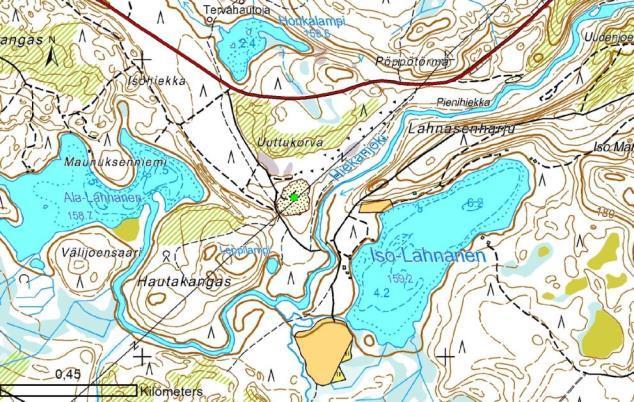 Liite 6 Numero: 31 Kunta: Ristijärvi Hiisijärven ampumarata Osoite Hiisijärventie 25 Huoltotila Koordinaatti, itä 575463 Majoitustiloja läheisyydessä Koordinaatti, pohj.