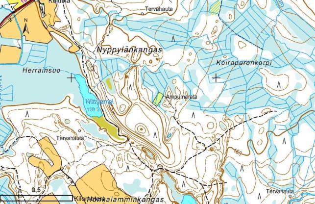 Numero: 35 Kunta: Sotkamo Kiimasjärven metsästäjät ry:n Nyppyläkankaan ampumarata Liite 6 Osoite Koiravaarantie 12 Huoltotila Koordinaatti, itä 579593 Majoitustiloja läheisyydessä Koordinaatti, pohj.
