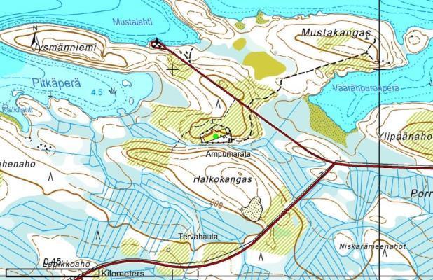 Liite 6 Numero: 39 Kunta: Suomussalmi Yli-Vuokin metsästysseura ry:n Halkokankaan ampumarata Osoite Lupingintie 84a Huoltotila Koordinaatti, itä 625206 Majoitustiloja läheisyydessä?