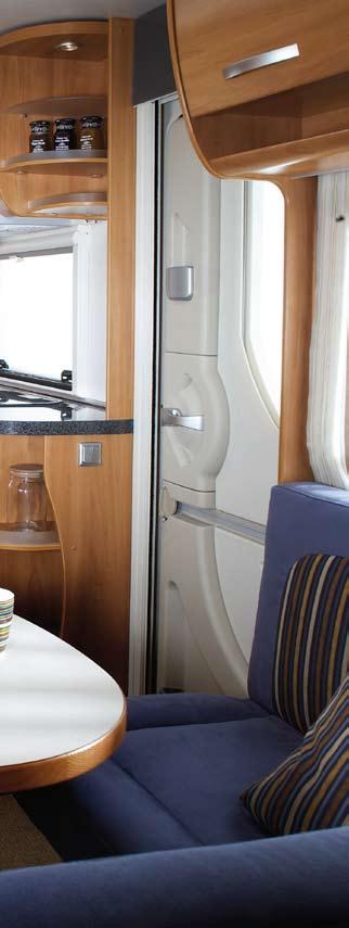 SL/GLL Hymer-Nova SL / GL Keittiö on huolella suunniteltu pienintä