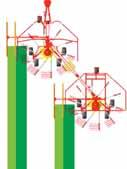 Hydraulinen Varsia/roottori Roottorin rengastus TOP 611 A TOPTECH PLUS 3,40 m 6,20 m 3,80 m 6,20 m 12 18,5 x 8,5-8 TOP 691 A TOPTECH PLUS 4,20 m 6,90 m 4,20 m 6,90 m 12 18,5 x 8,5-8 TOP 662 6,55 m