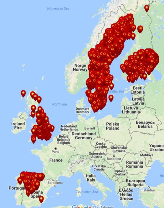 Taustaa Patojen purkua edistäviä hankkeita http://www.damremoval.eu/ http://amber.