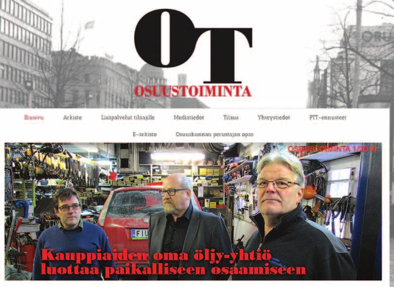 SEO, Pellervo ja osuustoiminta Pellervo-Seura ry:n Osuustoiminta-lehti kävi tapaamassa SEO:n edustajia alkuvuodesta.