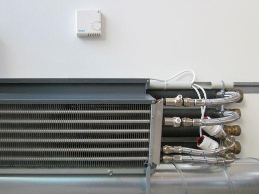 Tekniset ominaisuudet LUNA-järjestelmän edut Jäähdytyksen ja lämmityksen sarjasäätö PI-toiminnolla.