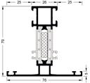 284839 X = -6 mm 284840 X = 7-8 mm 38240 184030 KULMAPALAT TIIVISTEPALAT 2460 Avattavan ikkunan