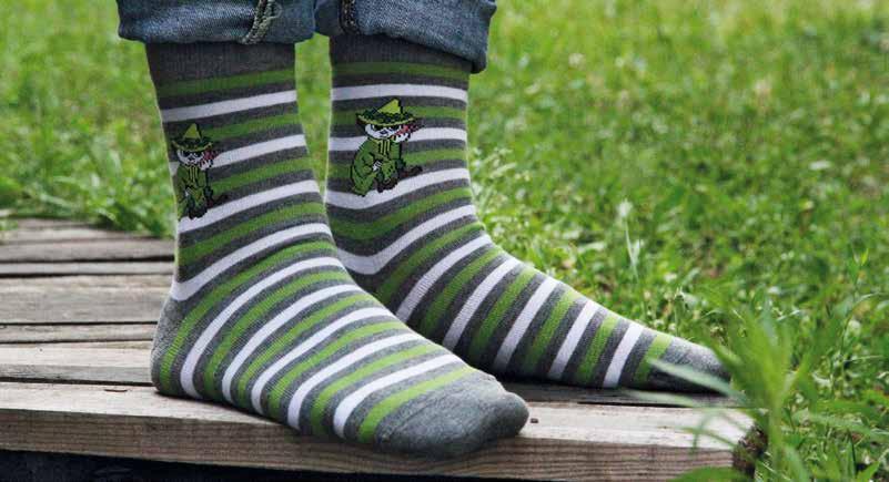27 Tuote nro NUUSKA 01 28-30, 31-33, 34-36, 37-38, 39-40, 41-42, 43-44, 45-47 7,00 / 1 PARI 18,00 / 3 PARIA OHUT PUUVILLASUKKA Nuuskamuikkunen on seikkailijaluonne ja viihtyy monesti myös yksinkin.