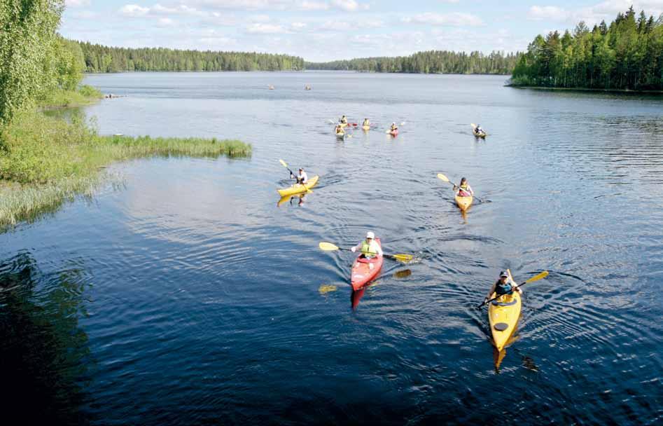 Wanha Witonen melontareitti, Hakonen Mikko Lehmikallio, Valkeajärvi Pentti Luonnon hiljaisuutta Kun