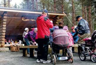 Kiipeä jokaiseen neljään lintutorniin ja tutustu lintujen elämään.