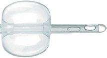 24 74000 Dufour 40 ml 50 ml 60 ml 70 ml 80 ml 40 ml 50 ml 60 ml 70 ml 80 ml 2 reikää, lomittain Noin 42 cm 5 2 reikää, lomittain Noin 42 cm 5 Foley -katetri Silikonia, läpinäkyvä Katetri leikkauksen