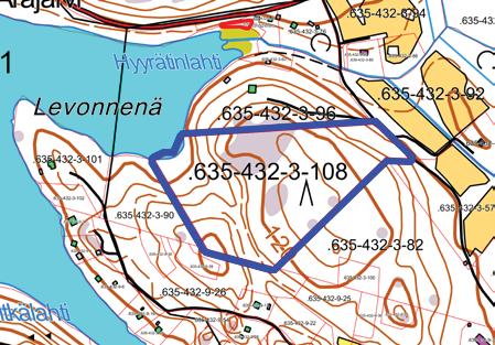 KAAVA-ALUEEN SIJAINTI JA MAANOMISTUS Kalliomäen ranta-asemakaava, kaavaselostus, liite 1: Osallistumis- ja arviointisuunnitelma Kalliomäen kiinteistö sijaitsee Pälkäneellä Sappeen laskettelukeskuksen