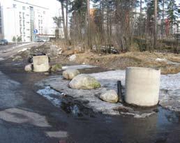 Kivijata-aukio Nykytila Kivijatatien mutkassa sijaitseva Kivijata-aukio on jäänyt toteuttamatta ja on nykyisellään epäsiisti ja roskainen. Liittyminen ympäröiviin alueisiin on jäsentymätön.